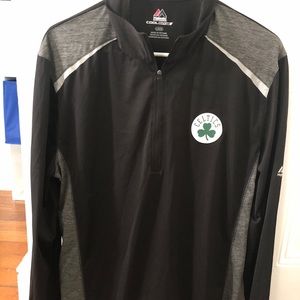 Celtics Quarter Zip Sweatshirt